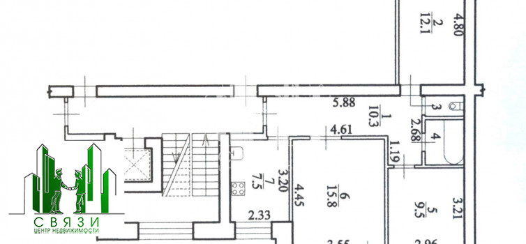 продажа 3 комнатной квартиры по адресу Амурская область, Благовещенск Калинина, 142\6